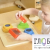 Панель "Тактильные геометрические фигуры" - «globural.ru» - Тюмень