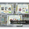 Сенсорная панель «Финансовая грамотность» для школ 55" - «globural.ru» - Тюмень