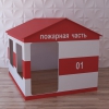 Детский игровой домик «Пожарная служба» - «globural.ru» - Тюмень