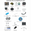 Robo kit DIYGO Мобильный робот с колесами всенаправленного движения - «globural.ru» - Тюмень