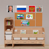 Уголок патриотического воспитания для дошкольников "Россия" Стандартный - «globural.ru» - Тюмень