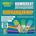 Комплект динамических раздаточных пособий - Окружающий мир (шнуровки). Животные, природа и человек, растения и грибы. - «globural.ru» - Тюмень
