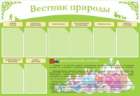 Стенд "Вестник природы" (вариант 4) - «globural.ru» - Тюмень