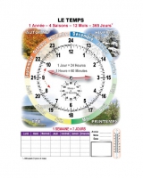 Le temps. Учебно наглядные пособия по французскому языку - «globural.ru» - Тюмень