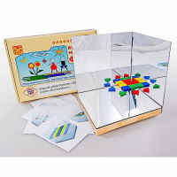 Игровой набор Фребеля "Мозаика геометрическая 3D" - «globural.ru» - Тюмень