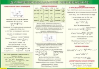 Таблица Дифференциальное исчисление 1000*1400 винил - «globural.ru» - Тюмень