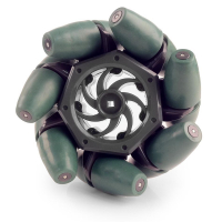 Технологичное колесо Mecanum 4" Mecanum Wheel 4" для конструктора VEX (4 штуки в упаковке) - «globural.ru» - Тюмень