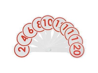 Касса-веер цифр от 0 до 20 - «globural.ru» - Тюмень