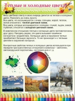 Стенд "Теплые и холодные цвета" - «globural.ru» - Тюмень