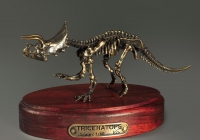 Модель скелета динозавра Triceratops - «globural.ru» - Тюмень