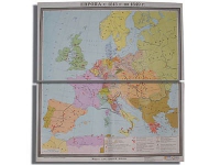 Учебная карта "Европа с 1815 - 1849 г.г." 1180*1070 мм (матовое, 2-стороннее лам.) - «globural.ru» - Тюмень