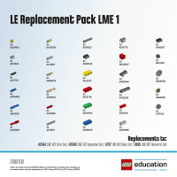 LE набор с запасными частями LME 1 - «globural.ru» - Тюмень