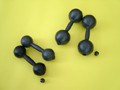 Гантели пластмассовые 0.8 кг с наполнителем - «globural.ru» - Тюмень