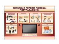 Многофункциональный интерактивный стенд-тренажер "Оказание первой помощи пострадавшим" для учащихся общеобразовательных учреждений - «globural.ru» - Тюмень