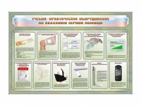Стенды "Учебно-практическое оборудование по оказанию первой помощи" - «globural.ru» - Тюмень