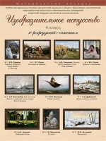 Набор репродукций "Изобразительное искусство" 4 класс (10 репродукций) - «globural.ru» - Тюмень