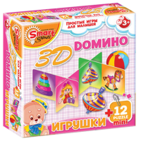 Комплект развивающих игр 3-5 лет. 3D домино (3-5 лет) - «globural.ru» - Тюмень