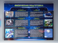 Стенд "Физическая подготовка" (вариант 2) - «globural.ru» - Тюмень