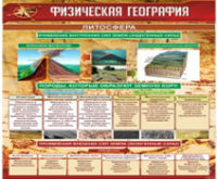 Стенд "Физическая география. Литосфера" (вариант 1) - «globural.ru» - Тюмень
