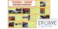 Стенд "Уставы закон жизни воинов" - «globural.ru» - Тюмень