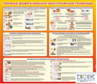 Стенд "Первая доврачебная неотложная помощь" - «globural.ru» - Тюмень