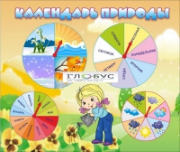 Стенд "Календарь природы" (вариант 1) - «globural.ru» - Тюмень