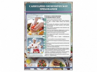 Стенд "Санитарно-гигиенические требования" - «globural.ru» - Тюмень