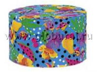 Цилиндрический пуфик d=60*32см (гобелен) - «globural.ru» - Тюмень