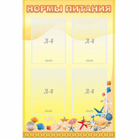 Стенд "Нормы питания" - «globural.ru» - Тюмень