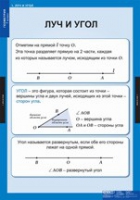 Математика Геометрия 7 класс (комплект таблиц) - «globural.ru» - Тюмень