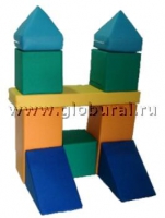 Мягкий модуль-конструктор "Городок" 1 (ВИК) - «globural.ru» - Тюмень