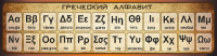 Стенд "Греческий алфавит" - «globural.ru» - Тюмень