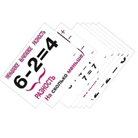Опорные таблицы по математике 1 класс - «globural.ru» - Тюмень