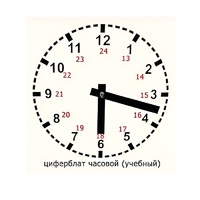 Часовой циферблат раздаточный - «globural.ru» - Тюмень