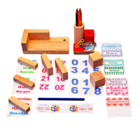 Игровой набор Фребеля "Календарь настольный" - «globural.ru» - Тюмень