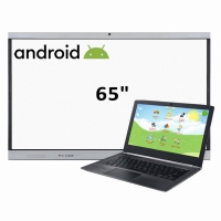 Интерактивная панель 65", ноутбук - «globural.ru» - Тюмень