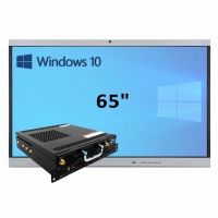Интерактивная панель 65" (встроенный ПК Win10, Intel i5) - «globural.ru» - Тюмень
