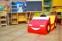 Напольная игрушка "Машинка - гонка" с аппликацией (ВИК) - «globural.ru» - Тюмень