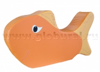 Напольная игрушка "Рыбка" с аппликацией (ВИК) - «globural.ru» - Тюмень