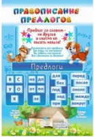 Стенд "Правописание предлогов" - «globural.ru» - Тюмень
