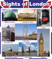Стенд "Sights of london" - «globural.ru» - Тюмень