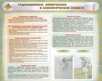 Стенд-уголок "Радиационная, химическая и биологическая защита" - «globural.ru» - Тюмень