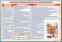 Стенд-уголок "Техника безопасности на уроках химии" - «globural.ru» - Тюмень
