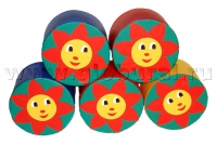Пуфик «Солнышко» d=40*20см (ВИК) - «globural.ru» - Тюмень