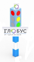 Игровой элемент "Светофор" стационарный - «globural.ru» - Тюмень
