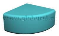 Угловой пуфик 60*60*32см (ВИК) - «globural.ru» - Тюмень