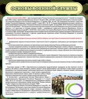 Стенд "Основы военной службы" - «globural.ru» - Тюмень