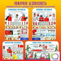 Стенд "Пожарная безопасность" (вариант 2 в ассортименте) - «globural.ru» - Тюмень