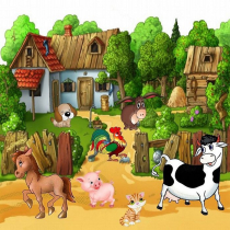Свето-звуковая панель "Ферма" - «globural.ru» - Тюмень