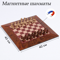 Шахматы магнитные доска и фигуры из пластика - «globural.ru» - Тюмень